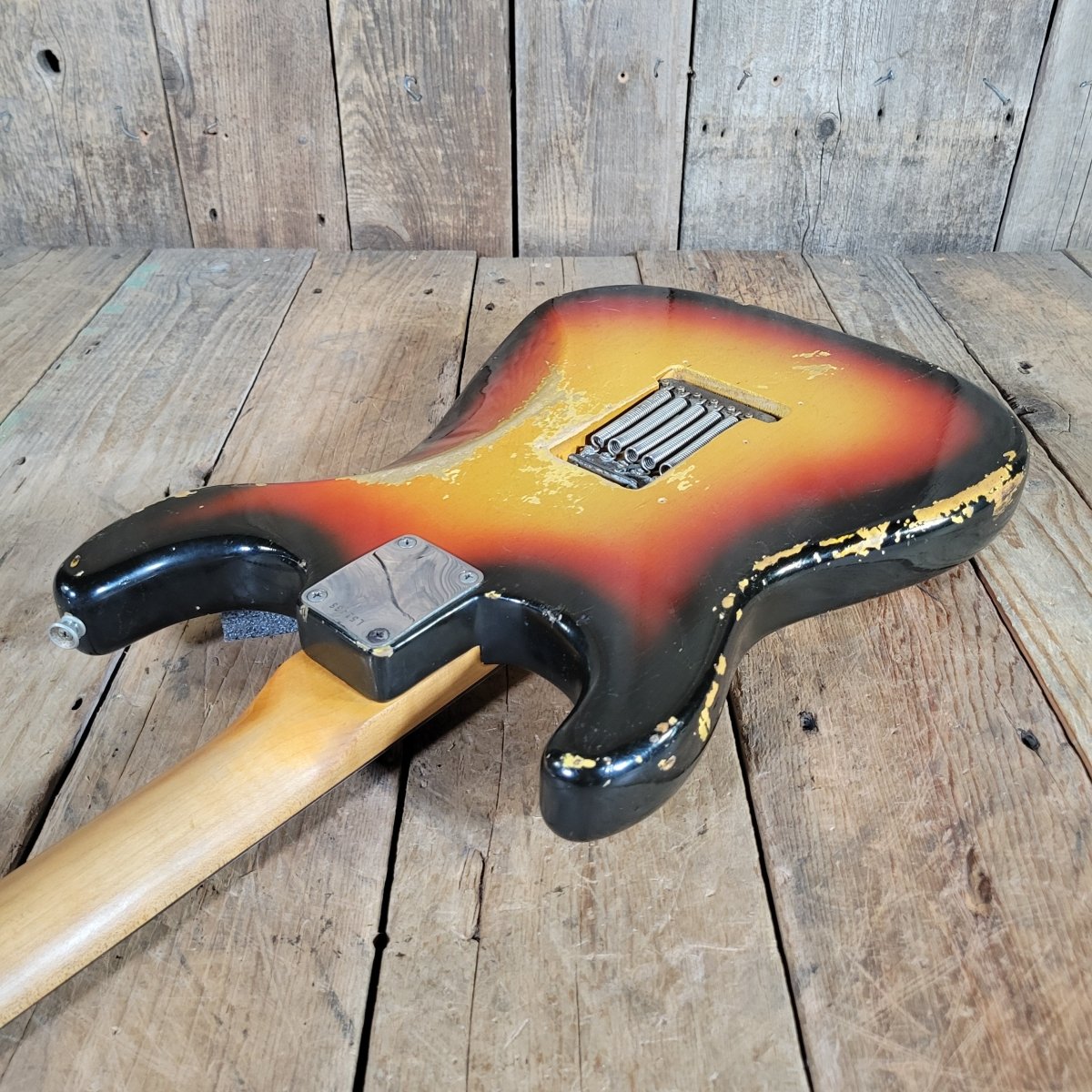 Fender Stratocaster 1964 Green Guard Pre CBS - Mahar's Vintage Guitars