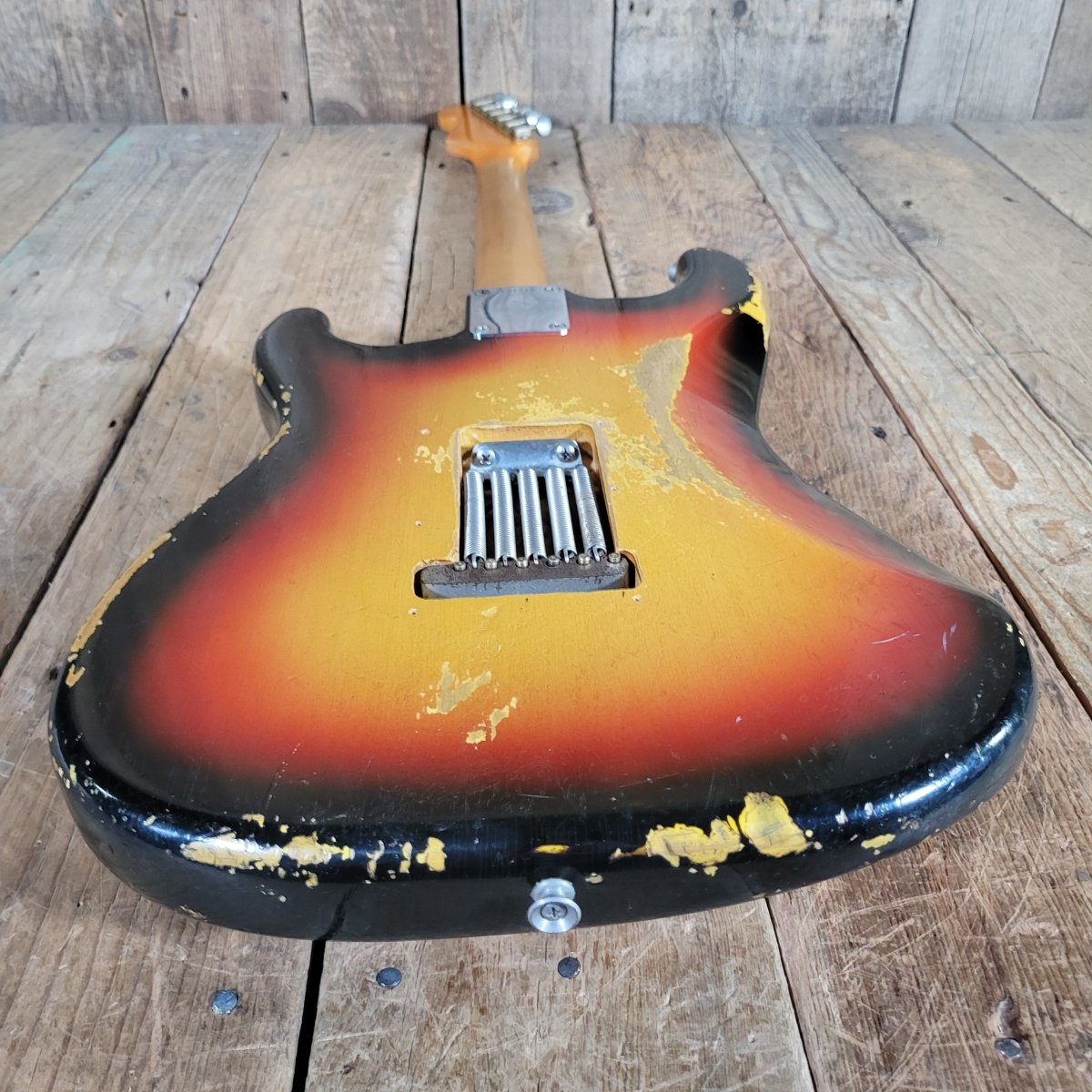 Fender Stratocaster 1964 Green Guard Pre CBS - Mahar's Vintage Guitars