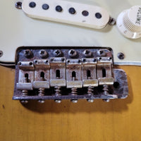 Fender Stratocaster 1964 L - Plate Green Guard Transition Logo - Mahar's Vintage Guitars