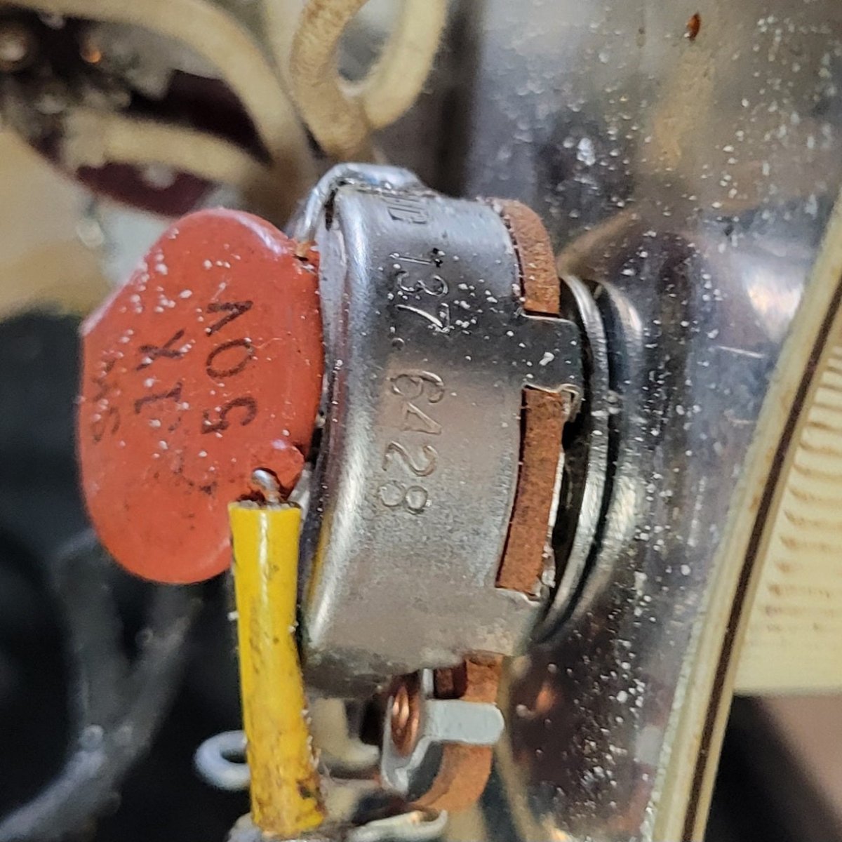 Fender Stratocaster 1964 L - Plate Green Guard Transition Logo - Mahar's Vintage Guitars