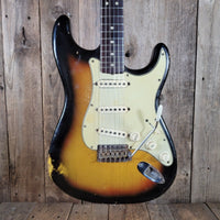 Fender Stratocaster 1964 L - Plate Green Guard Transition Logo - Mahar's Vintage Guitars