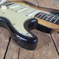 Fender Stratocaster 1964 L - Plate Green Guard Transition Logo - Mahar's Vintage Guitars