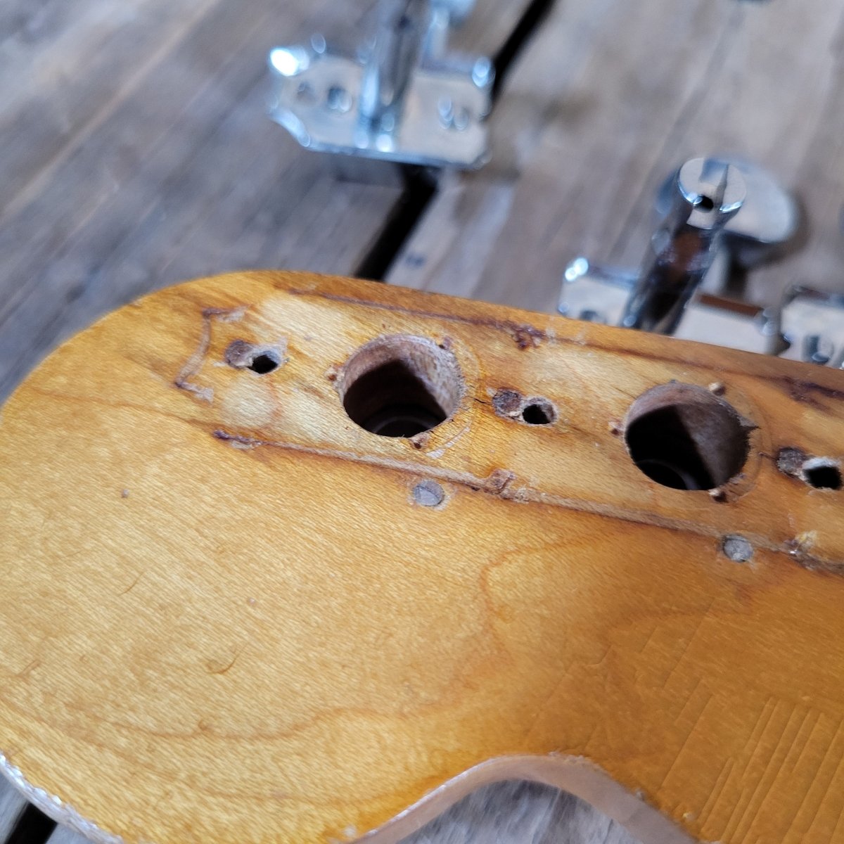 Fender Stratocaster 1964 L - Plate Green Guard Transition Logo - Mahar's Vintage Guitars