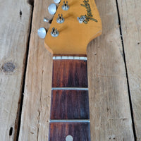 Fender Stratocaster 1965 Joe Riggio body refin Sherwood Green Vintage Electric Guitar - Mahar's Vintage Guitars