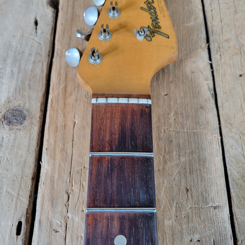 Fender Stratocaster 1965 Joe Riggio body refin Sherwood Green Vintage Electric Guitar - Mahar's Vintage Guitars