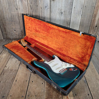 Fender Stratocaster 1965 Joe Riggio body refin Sherwood Green Vintage Electric Guitar - Mahar's Vintage Guitars