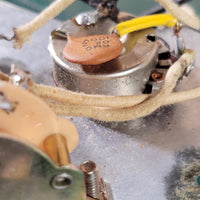 Fender Stratocaster 1965 Joe Riggio body refin Sherwood Green Vintage Electric Guitar - Mahar's Vintage Guitars