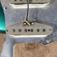 Fender Stratocaster 1965 Joe Riggio body refin Sherwood Green Vintage Electric Guitar - Mahar's Vintage Guitars