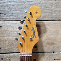 Fender Stratocaster 1965 Joe Riggio body refin Sherwood Green Vintage Electric Guitar - Mahar's Vintage Guitars