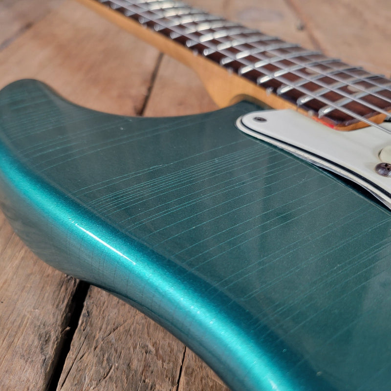 Fender Stratocaster 1965 Joe Riggio body refin Sherwood Green Vintage Electric Guitar - Mahar's Vintage Guitars