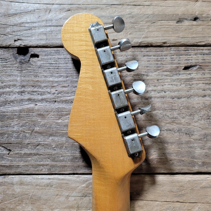 Fender Stratocaster 1965 Joe Riggio body refin Sherwood Green Vintage Electric Guitar - Mahar's Vintage Guitars