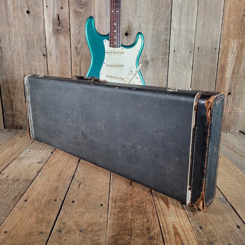 Fender Stratocaster 1965 Joe Riggio body refin Sherwood Green Vintage Electric Guitar - Mahar's Vintage Guitars