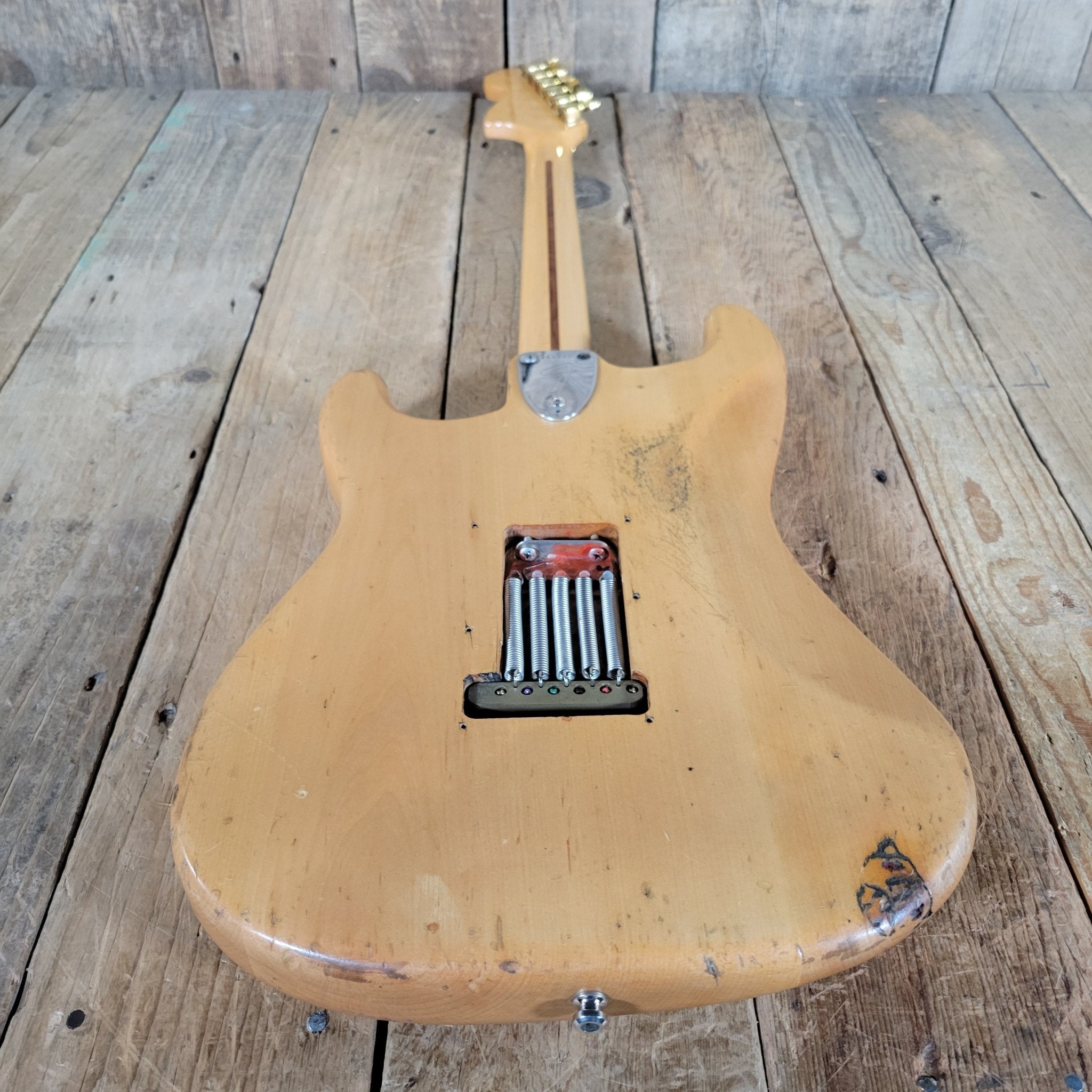 Fender Stratocaster 1972 Natural - Mahar's Vintage Guitars