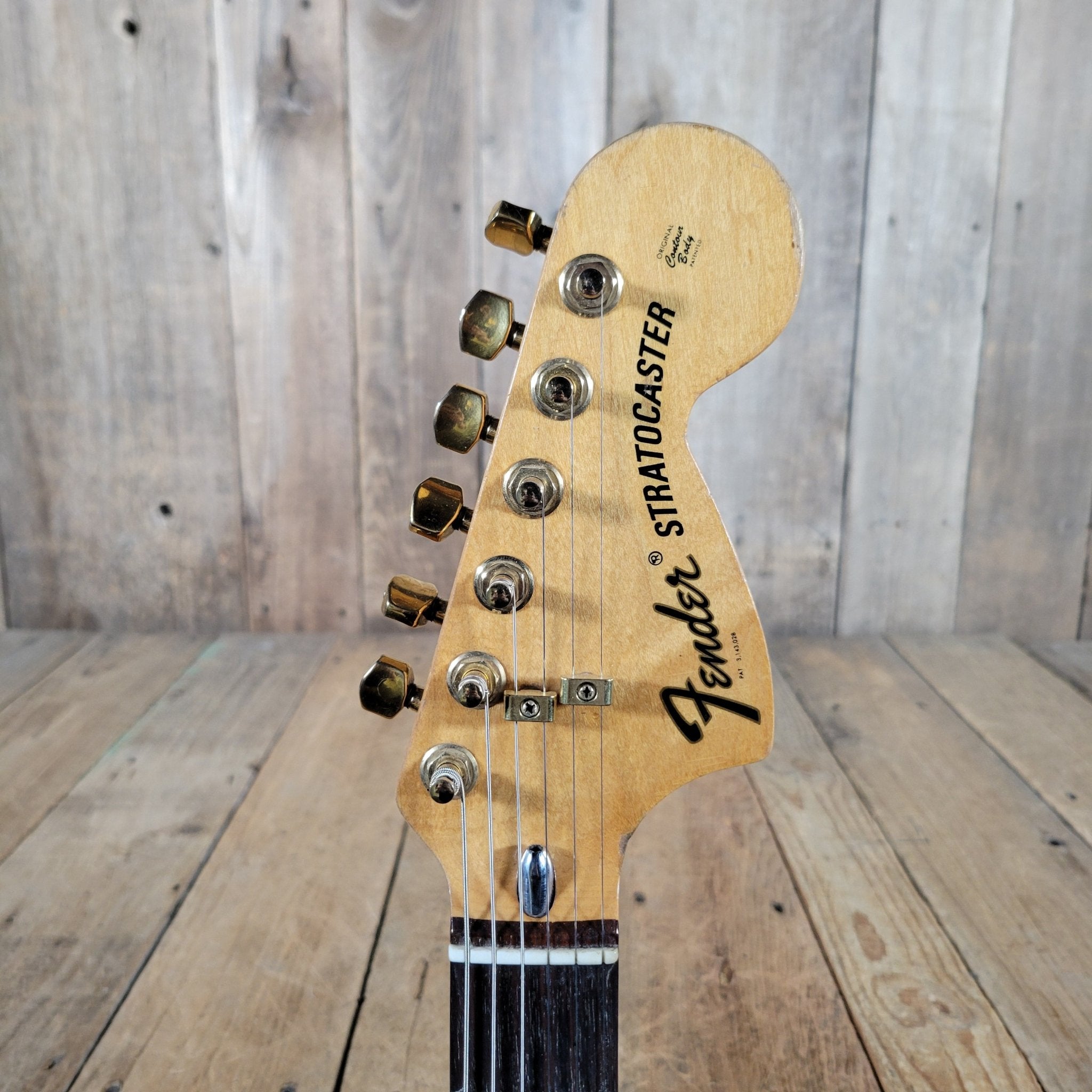 Fender Stratocaster 1972 Natural - Mahar's Vintage Guitars