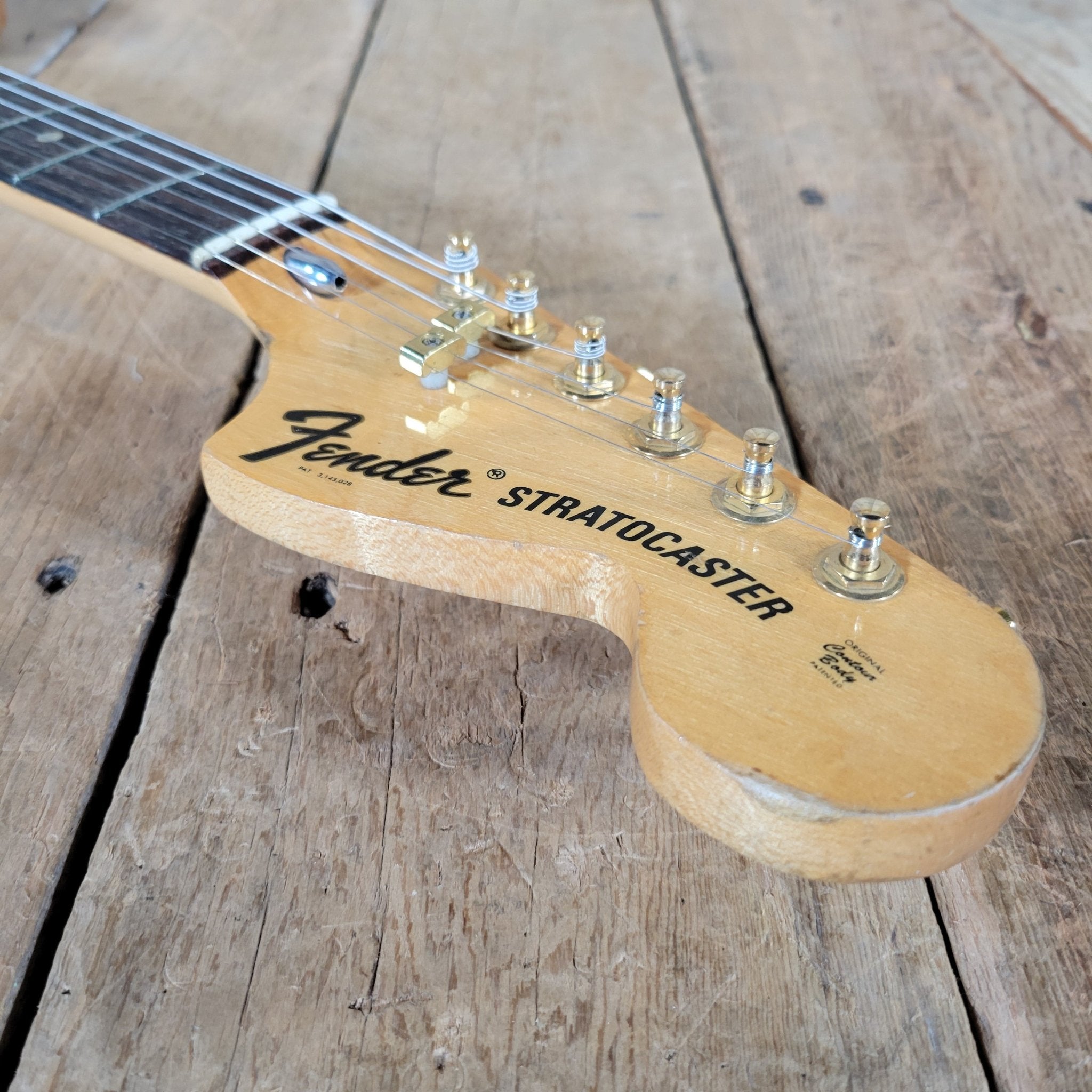 Fender Stratocaster 1972 Natural - Mahar's Vintage Guitars