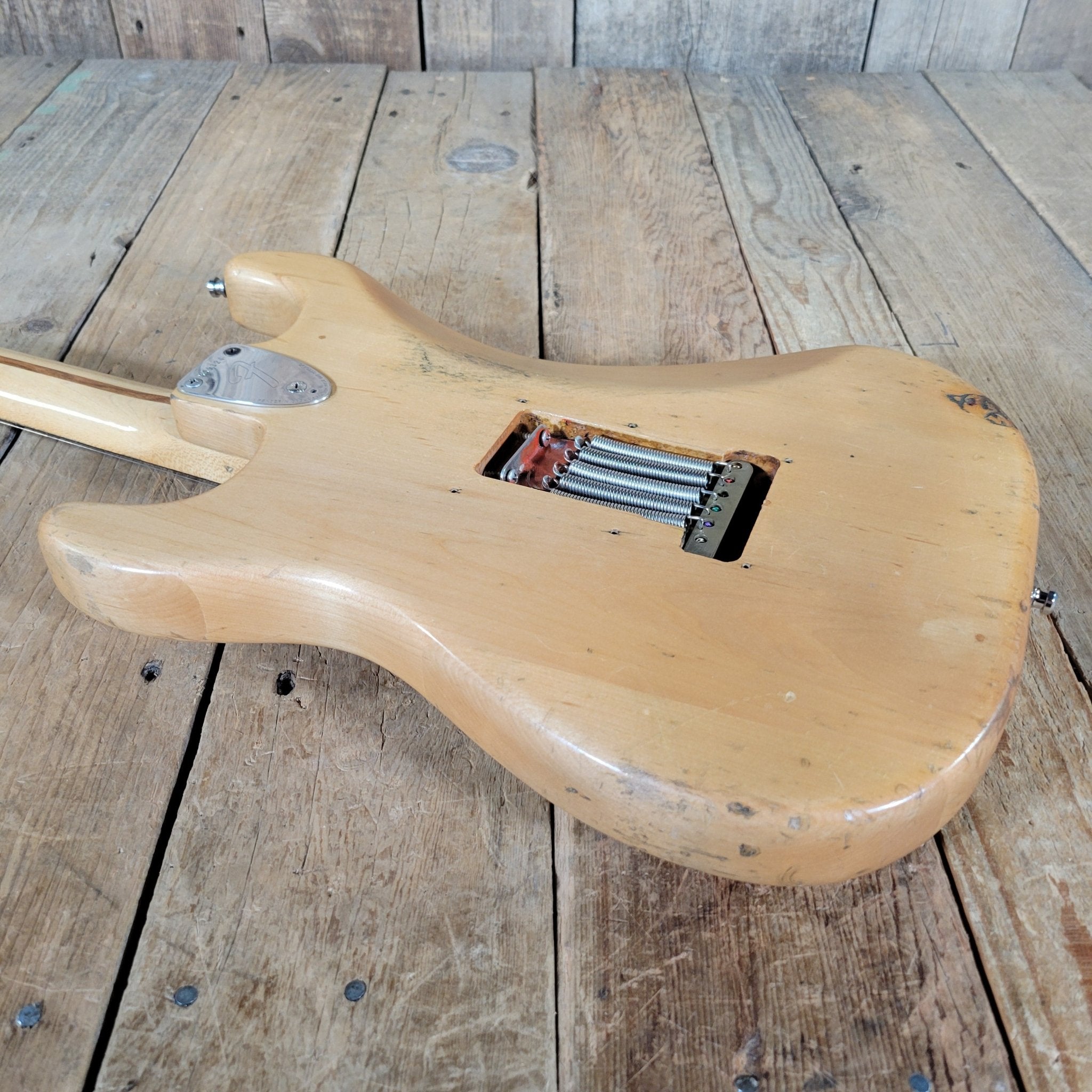 Fender Stratocaster 1972 Natural - Mahar's Vintage Guitars