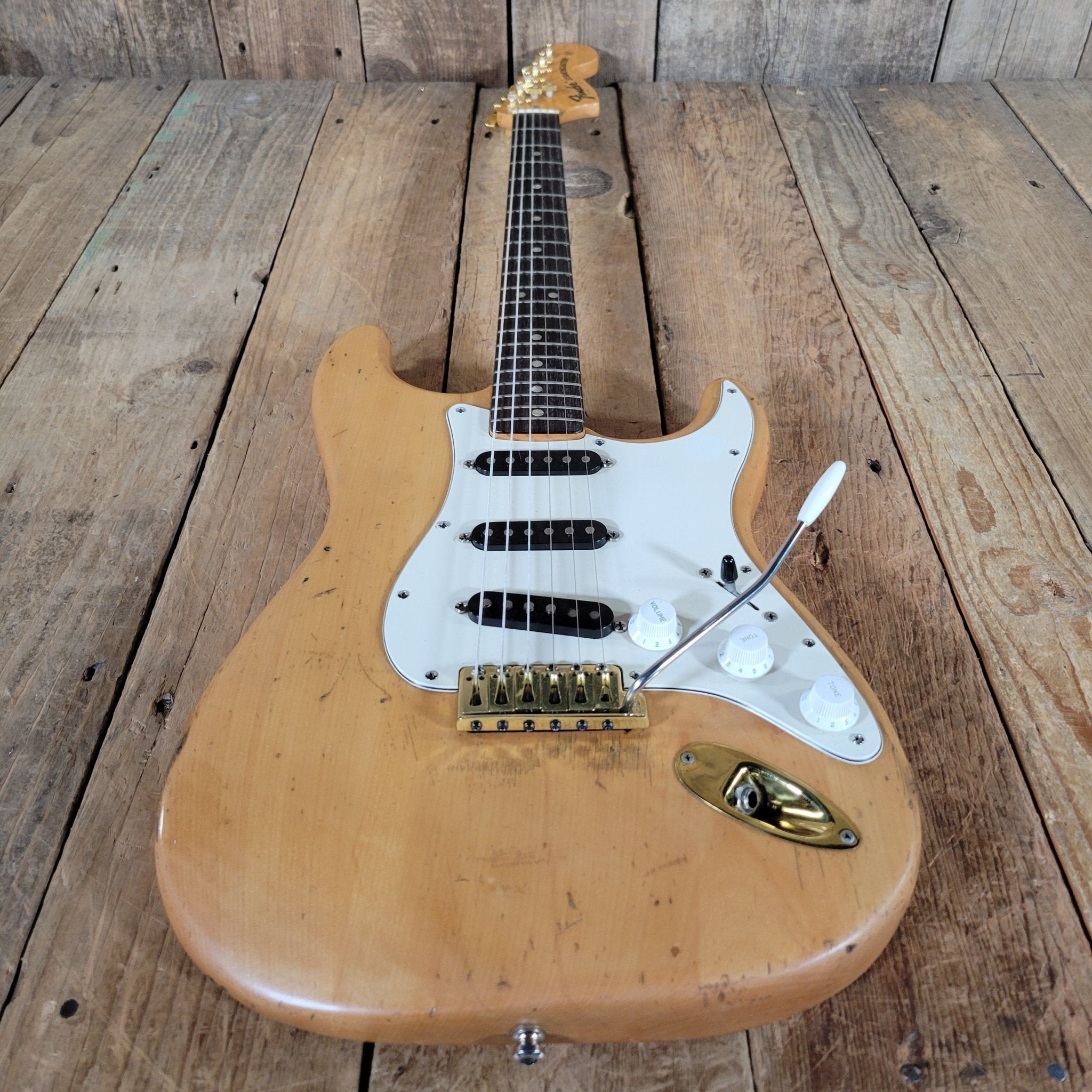 Fender Stratocaster 1972 Natural - Mahar's Vintage Guitars