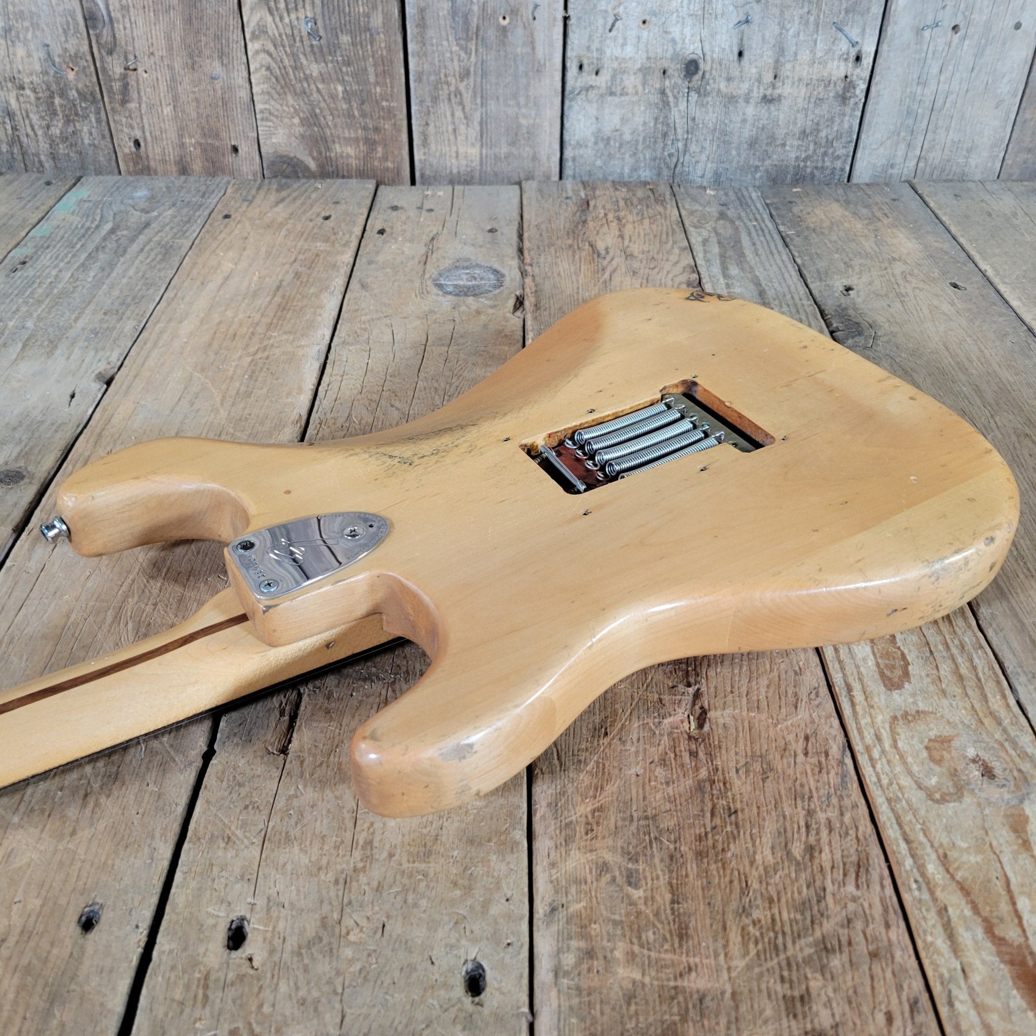 Fender Stratocaster 1972 Natural - Mahar's Vintage Guitars