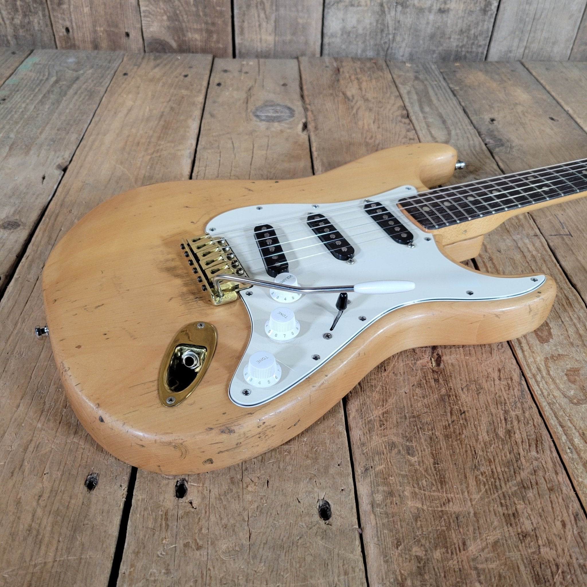 Fender Stratocaster 1972 Natural - Mahar's Vintage Guitars