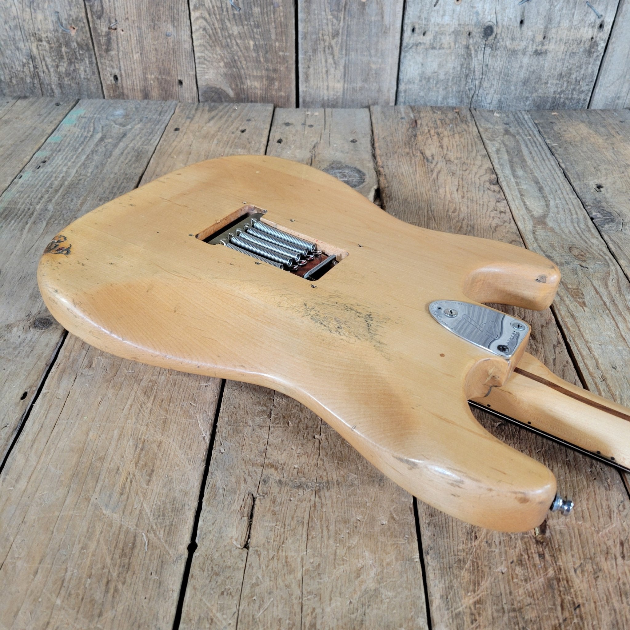 Fender Stratocaster 1972 Natural - Mahar's Vintage Guitars