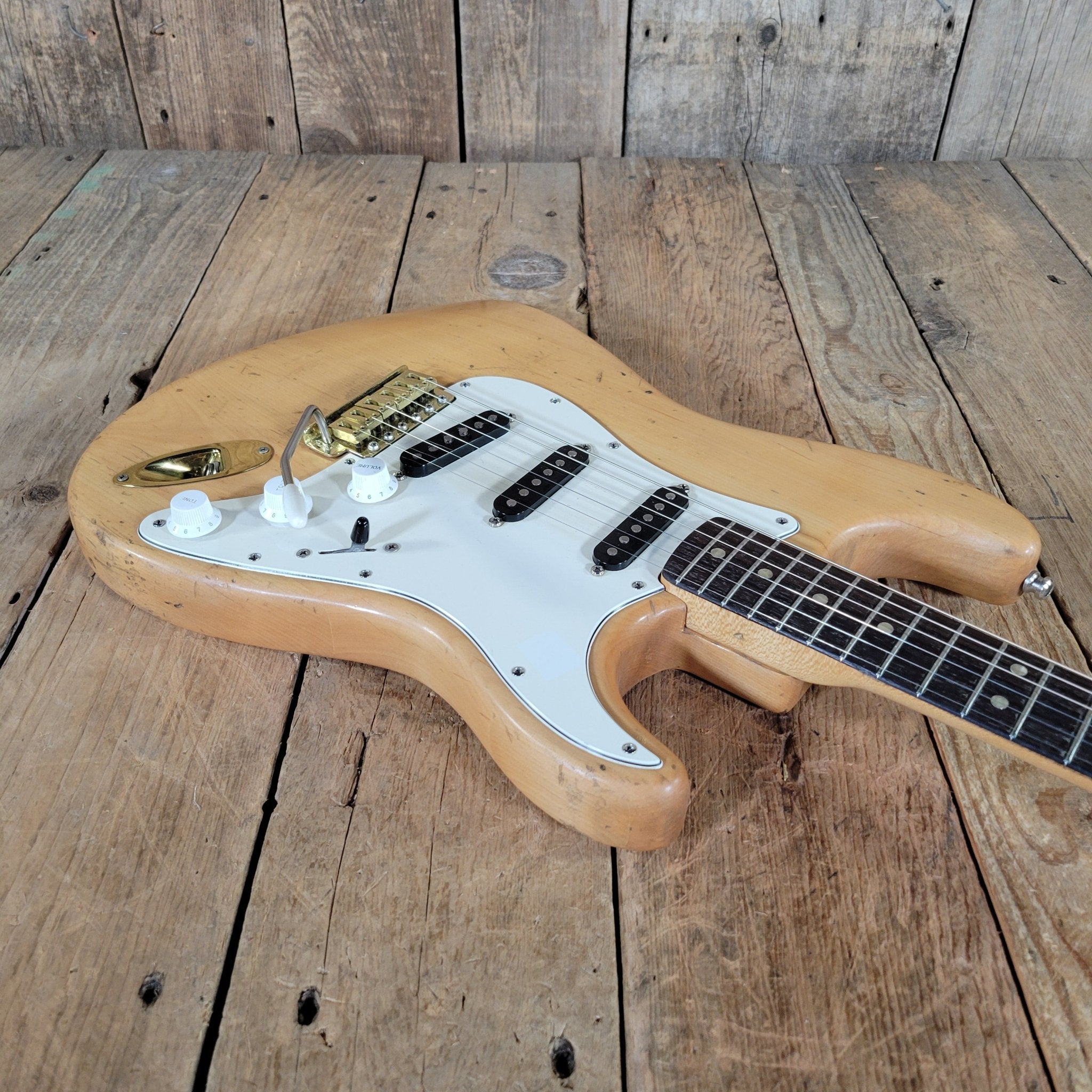 Fender Stratocaster 1972 Natural - Mahar's Vintage Guitars