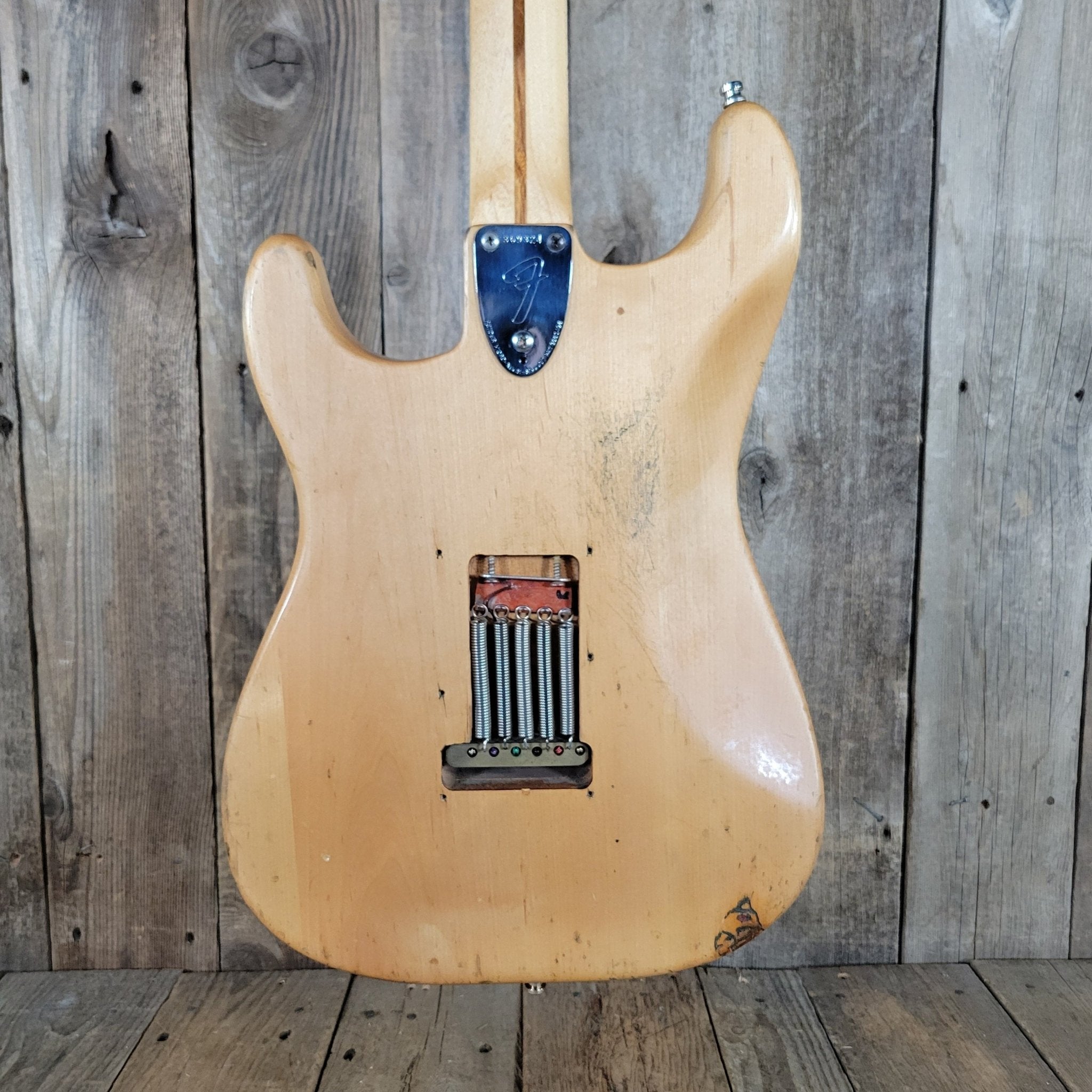 Fender Stratocaster 1972 Natural - Mahar's Vintage Guitars