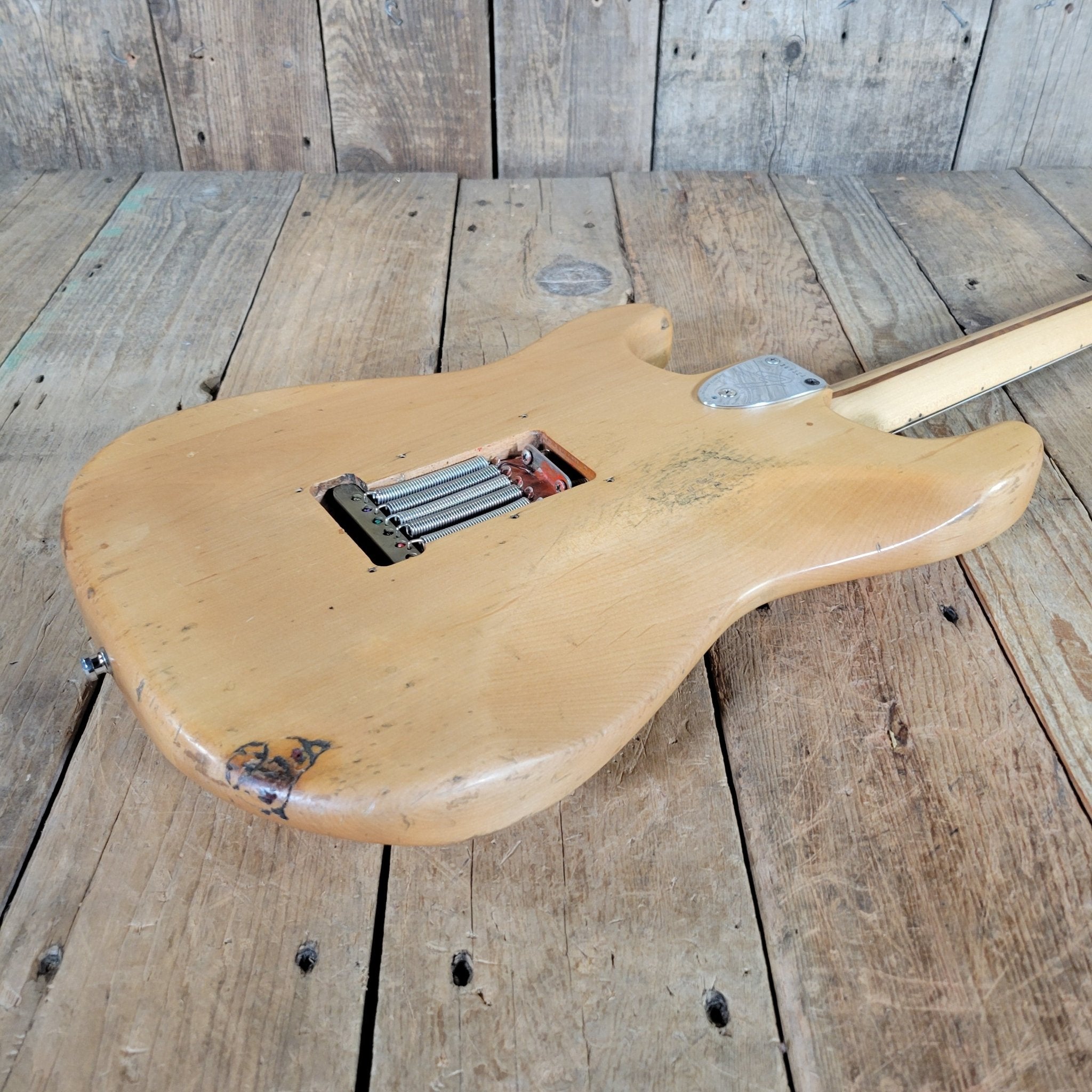 Fender Stratocaster 1972 Natural - Mahar's Vintage Guitars