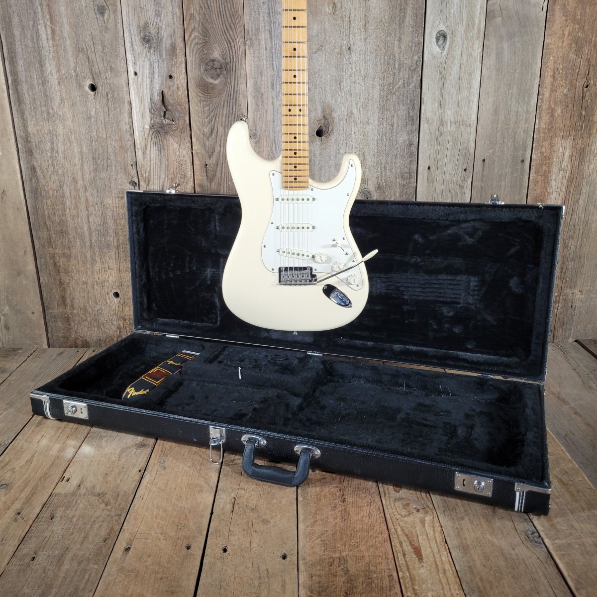 Fender Stratocaster American Standard 2013 Olympic White PLEK’d - Mahar's Vintage Guitars