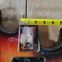 Fender Stratocaster Body Project "Dan Smith" era 2 knob style Routed Sunburst 1984 - Mahar's Vintage Guitars