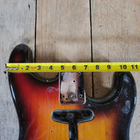 Fender Stratocaster Body Project "Dan Smith" era 2 knob style Routed Sunburst 1984 - Mahar's Vintage Guitars