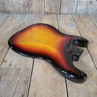 Fender Stratocaster Body Project "Dan Smith" era 2 knob style Routed Sunburst 1984 - Mahar's Vintage Guitars