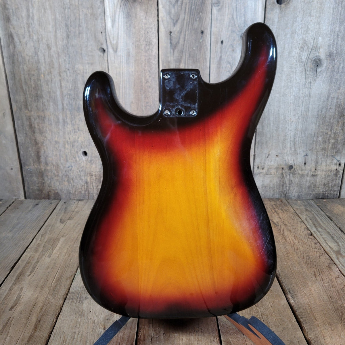 Fender Stratocaster Body Project "Dan Smith" era 2 knob style Routed Sunburst 1984 - Mahar's Vintage Guitars