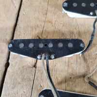 Fender Stratocaster Pickups 1963 Black Bottom – Vintage Pre - CBS Single Coils 1956 - 1963 - Mahar's Vintage Guitars