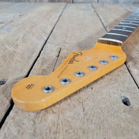 Fender Stratocaster Slab Board Neck 1959 Profile Brazilian board .81" depth at 1st fret - Mahar's Vintage Guitars