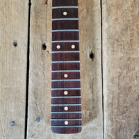 Fender Stratocaster Slab Board Neck 1959 Profile Brazilian board .81" depth at 1st fret - Mahar's Vintage Guitars
