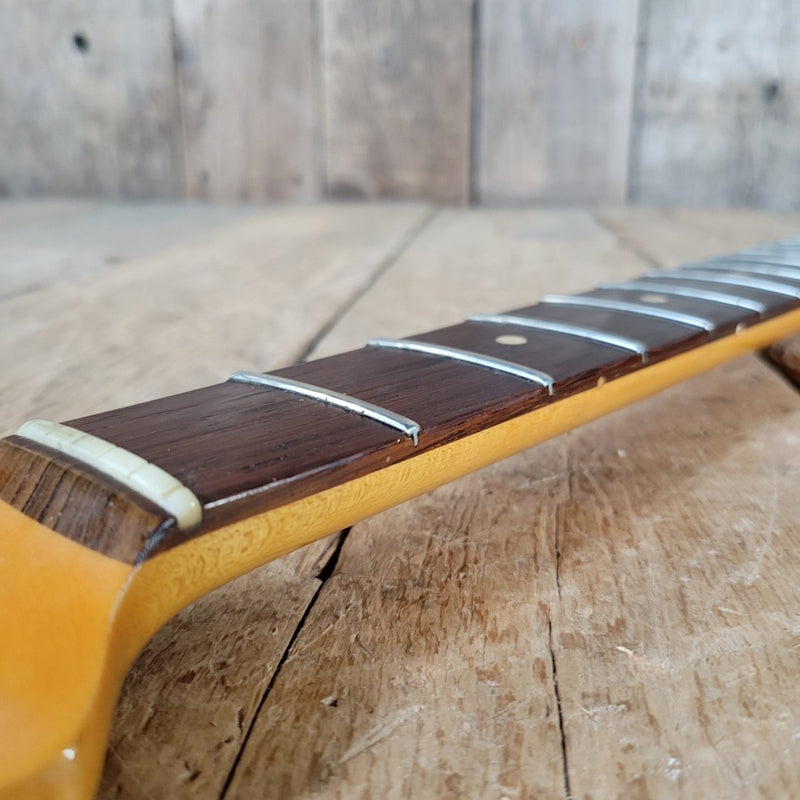 Fender Stratocaster Slab Board Neck 1959 Profile Brazilian board .81" depth at 1st fret - Mahar's Vintage Guitars