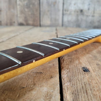 Fender Stratocaster Slab Board Neck 1959 Profile Brazilian board .81" depth at 1st fret - Mahar's Vintage Guitars
