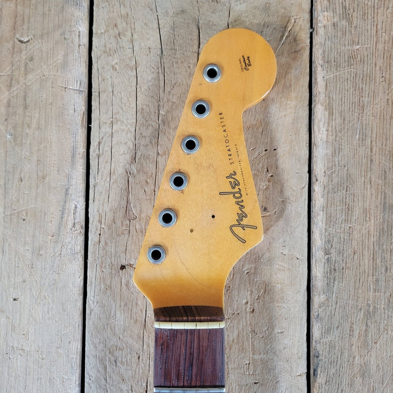 Fender Stratocaster Slab Board Neck 1959 Profile Brazilian board .81" depth at 1st fret - Mahar's Vintage Guitars