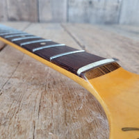 Fender Stratocaster Slab Board Neck 1959 Profile Brazilian board .81" depth at 1st fret - Mahar's Vintage Guitars