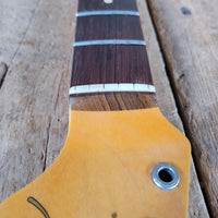 Fender Stratocaster Slab Board Neck 1959 Profile Brazilian board .81" depth at 1st fret - Mahar's Vintage Guitars