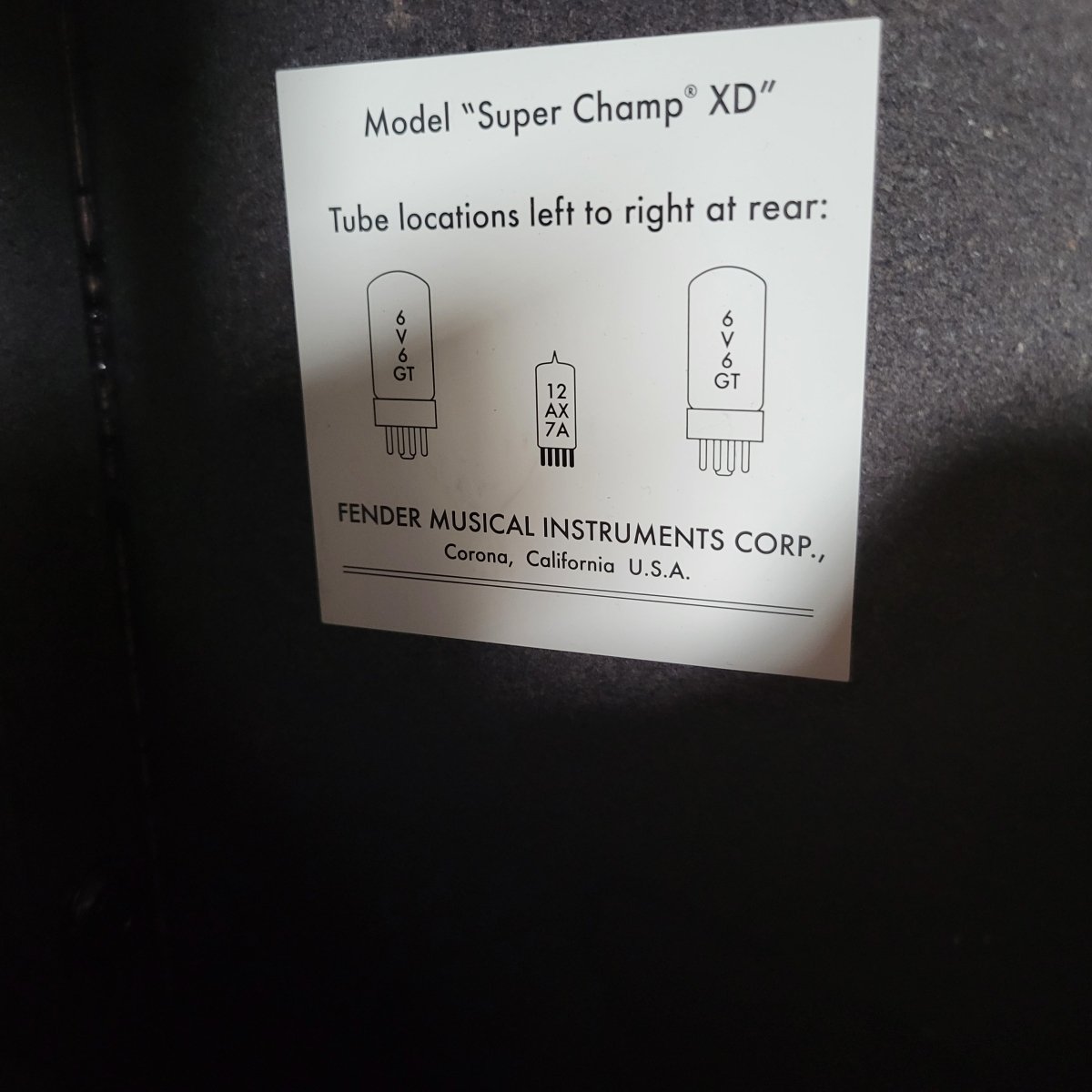 Fender Super Champ XD Hybrid Tube Combo Amp 2009 - Mahar's Vintage Guitars