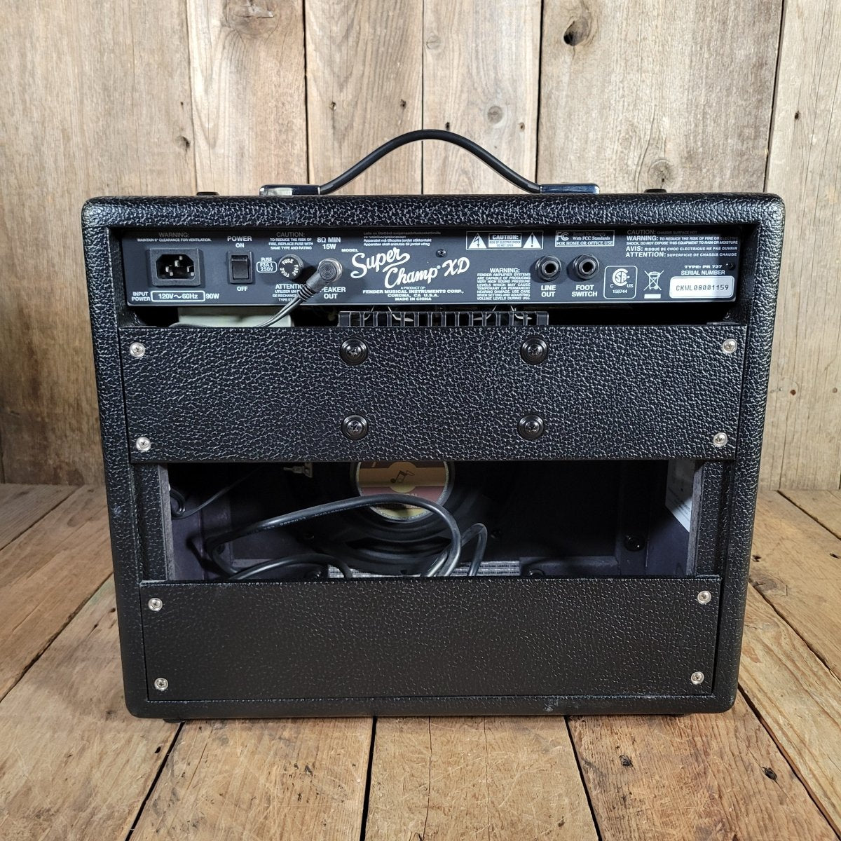 Fender Super Champ XD Hybrid Tube Combo Amp 2009 - Mahar's Vintage Guitars