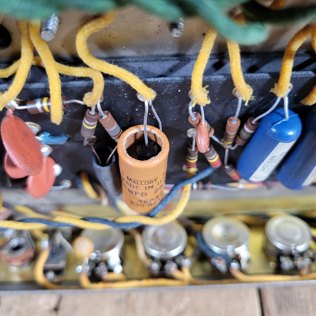 Fender Super Reverb 1965 Blackpanel 4x10 Combo - Mahar's Vintage Guitars