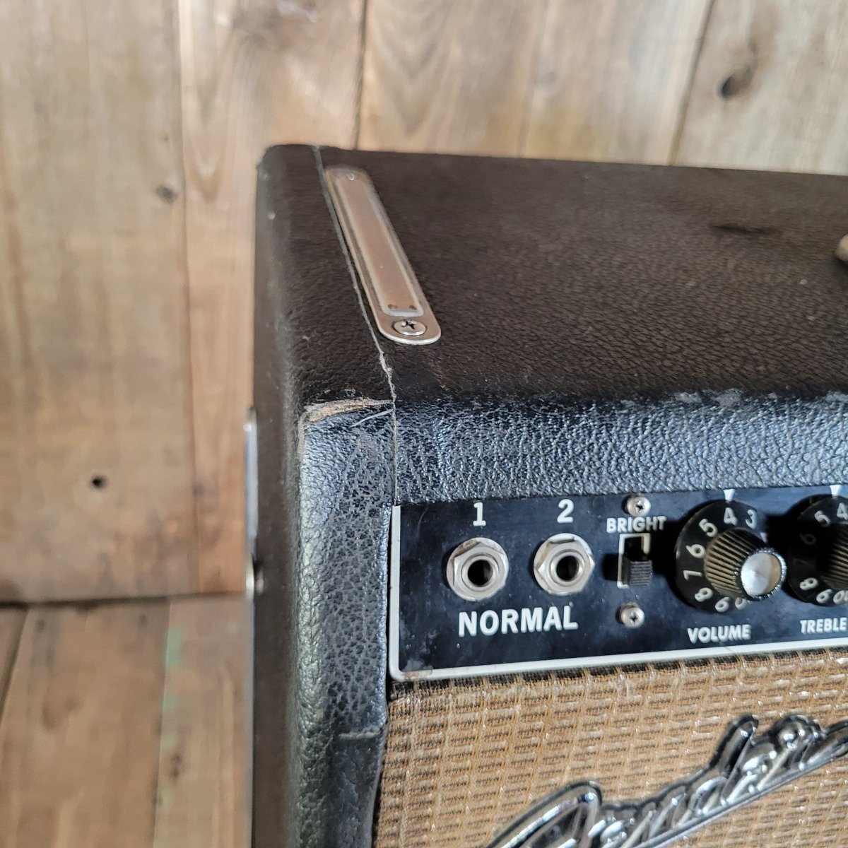 Fender Super Reverb 1965 Blackpanel 4x10 Combo - Mahar's Vintage Guitars