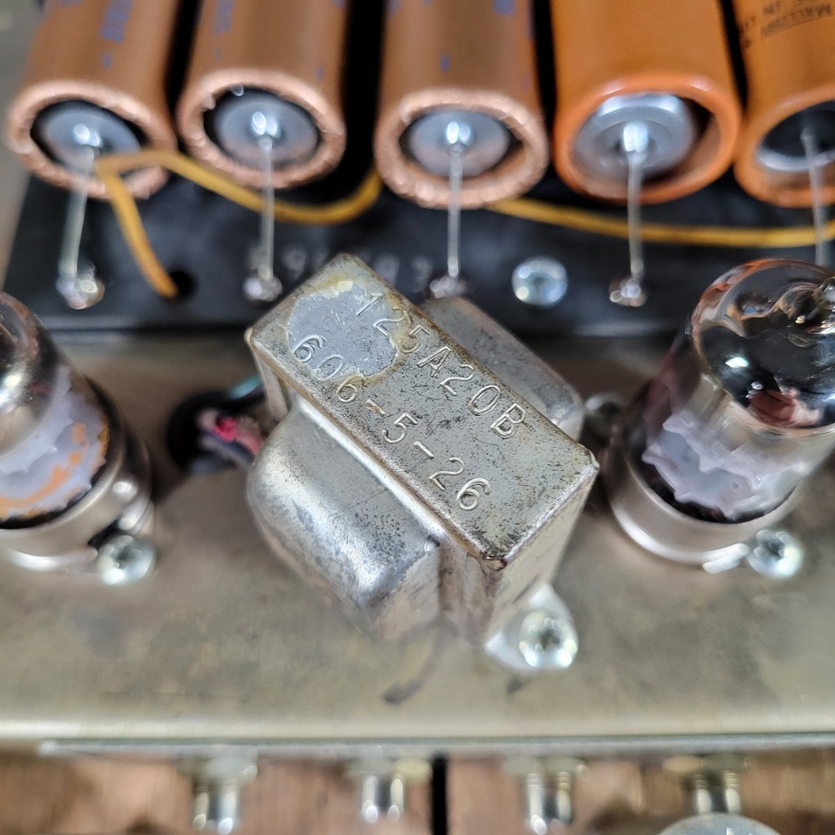 Fender Super Reverb 1965 Blackpanel 4x10 Combo - Mahar's Vintage Guitars