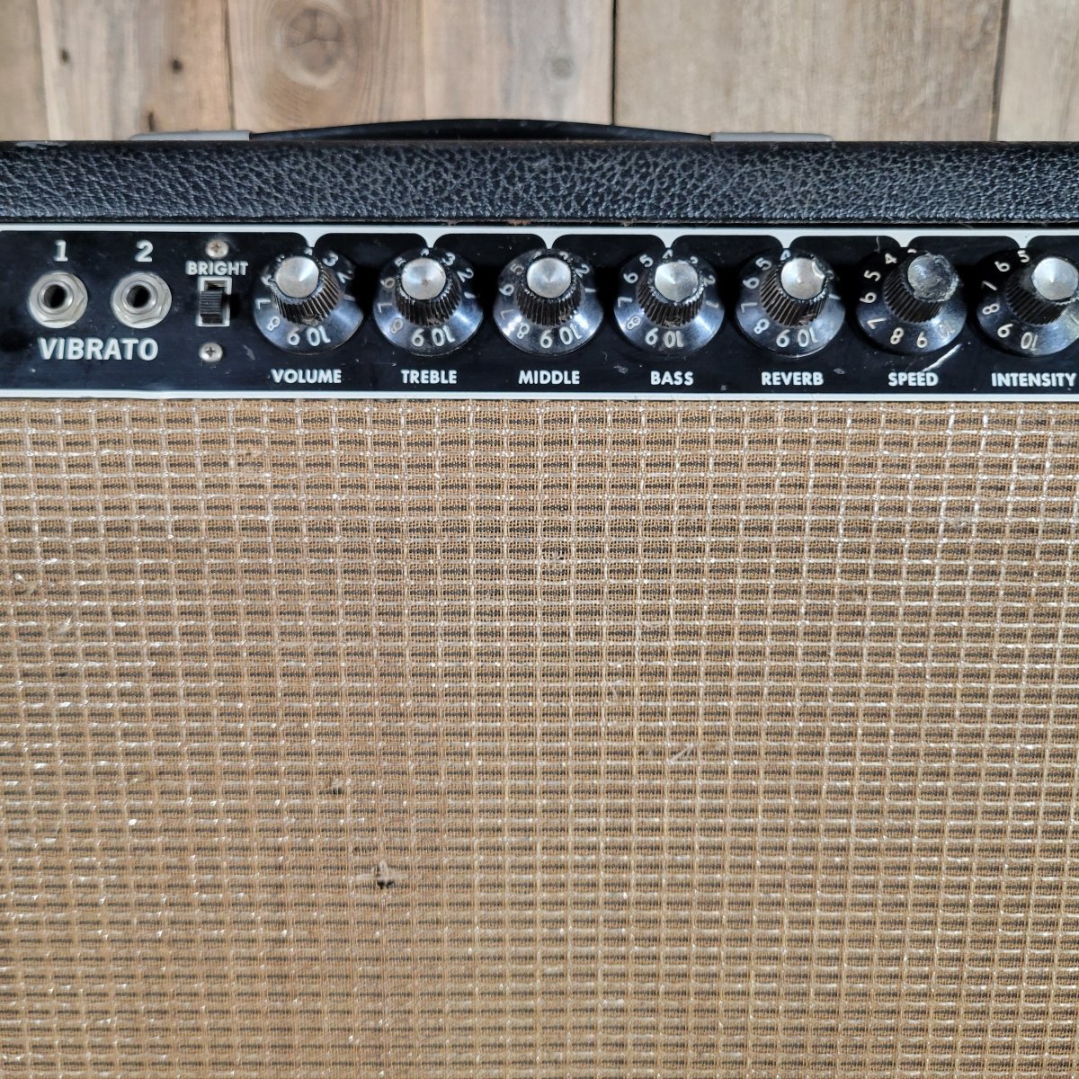 Fender Super Reverb 1965 Blackpanel 4x10 Combo - Mahar's Vintage Guitars