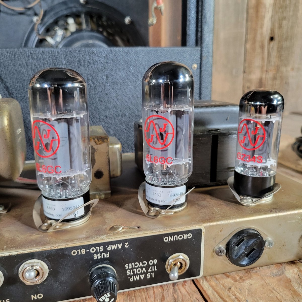 Fender Super Reverb 1965 Blackpanel 4x10 Combo - Mahar's Vintage Guitars