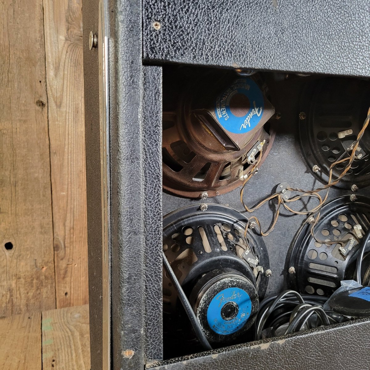 Fender Super Reverb 1965 Blackpanel 4x10 Combo - Mahar's Vintage Guitars