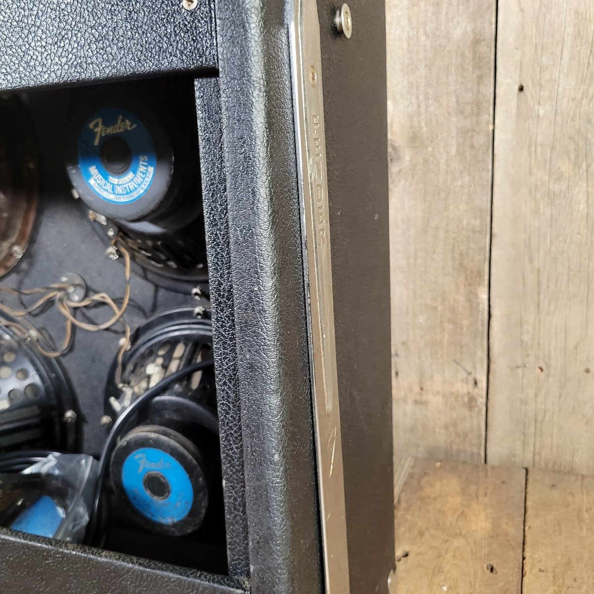 Fender Super Reverb 1965 Blackpanel 4x10 Combo - Mahar's Vintage Guitars