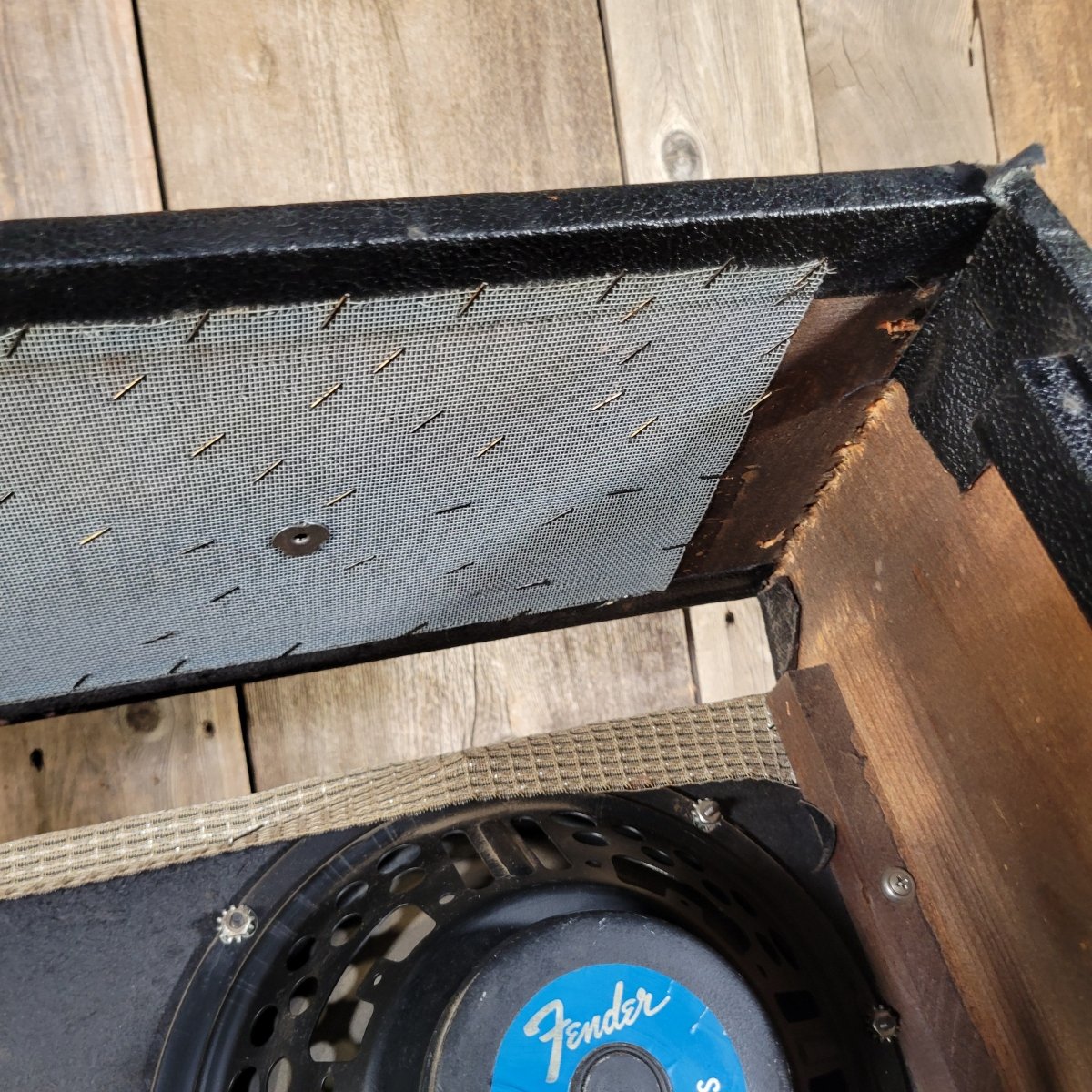 Fender Super Reverb 1965 Blackpanel 4x10 Combo - Mahar's Vintage Guitars